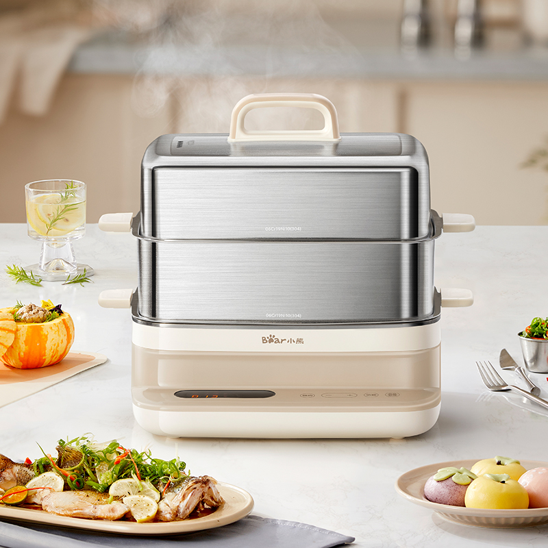 16.5L Stainless Steel Electric Stackble Steamer