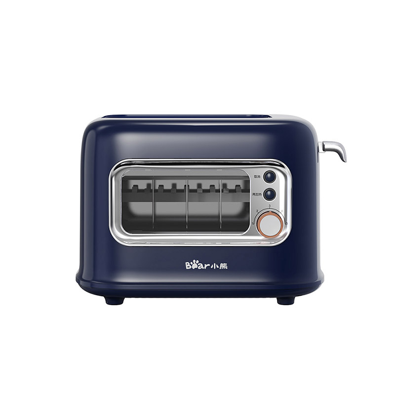 Wide Slot 2 Slice Toaster with Visible Window 