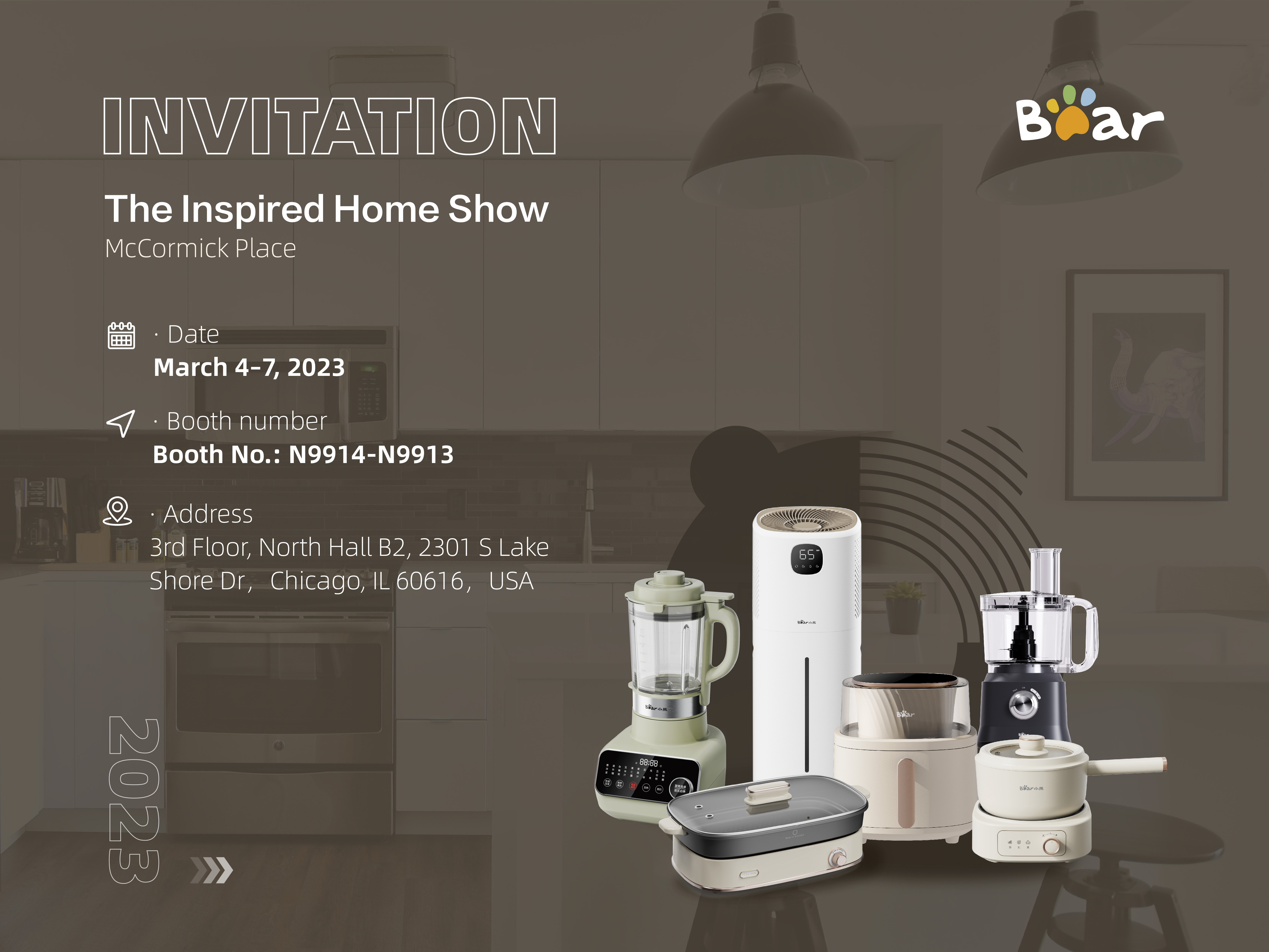 bear at inspired home show