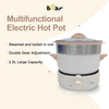 Bear Electric Pot with Steamer